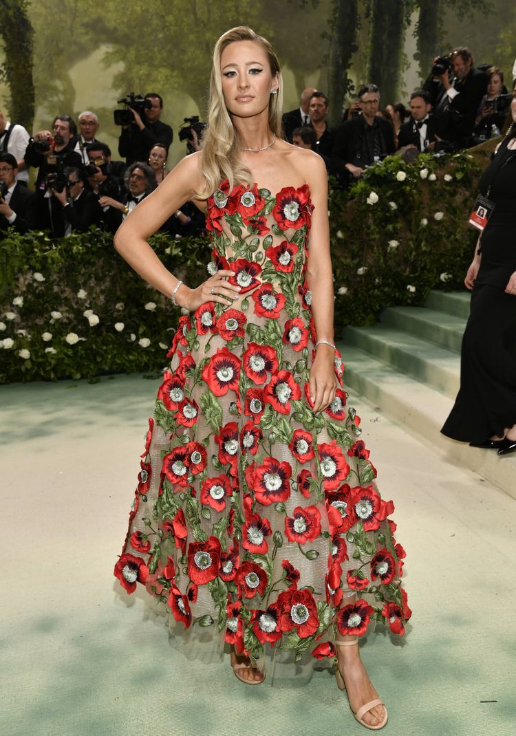 Nelly Korda attends The Metropolitan Museum of Art's Costume Institute benefit gala celebrating the opening of the 