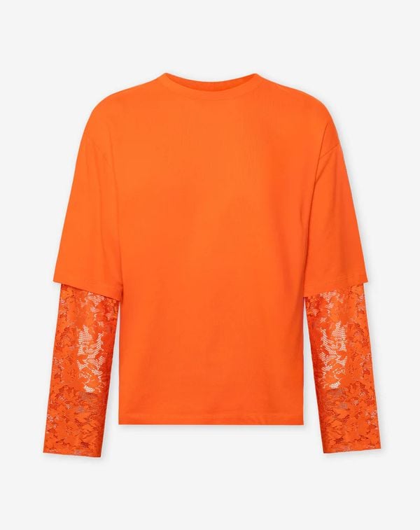 Oranje longsleeve