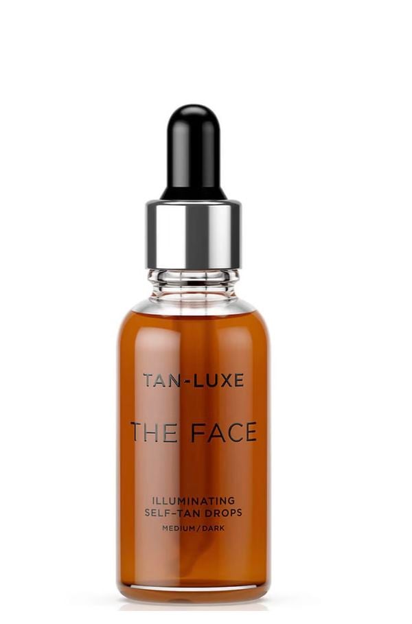 tan luxe the face