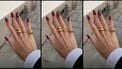 oxblood nails