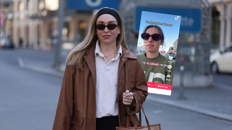 headband thoery collega's kantoor werk