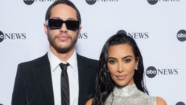 Kim Kardashian en Pete Davidson rode loper instagram-post twitter-reacties break-up