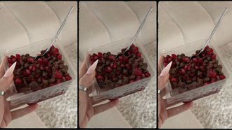 granaatappelpitjes chocochips
