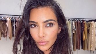 TikTok-hack vollere lippen Kim Kardashian 'no make-up' make-uplook
