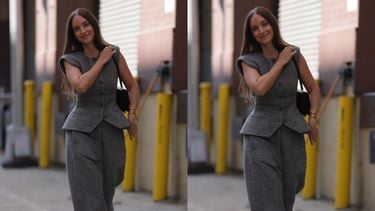 grijs vest wol stradivarius