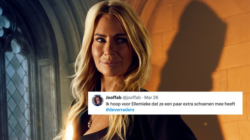 ellemieke vermolen de verraders 2026 schoenen