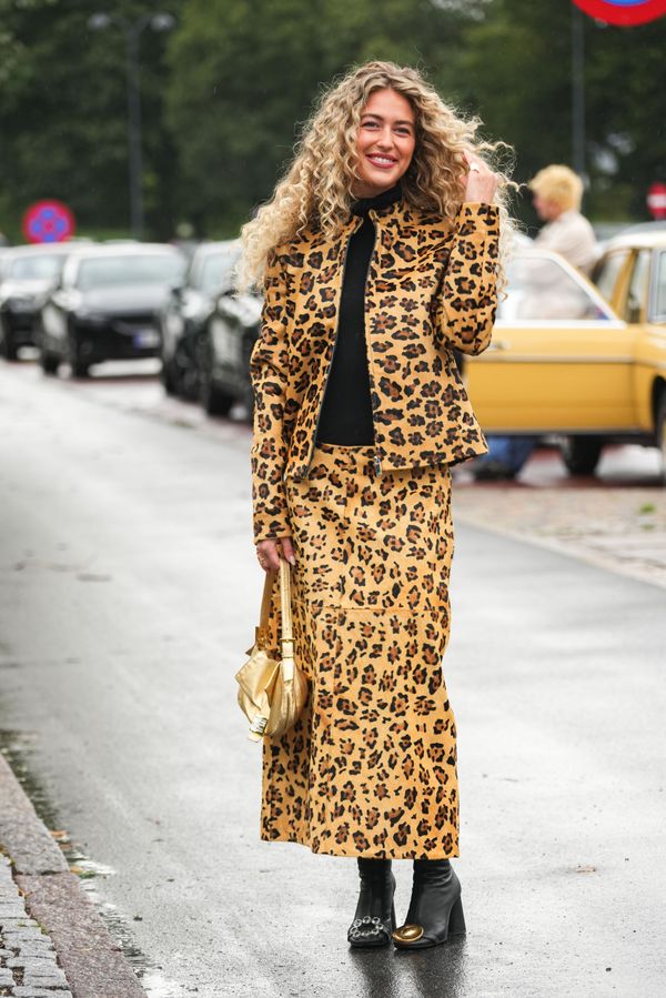 Street style look tijdens Copenhagen Fashion Week SS24 - Emily Sindlev
