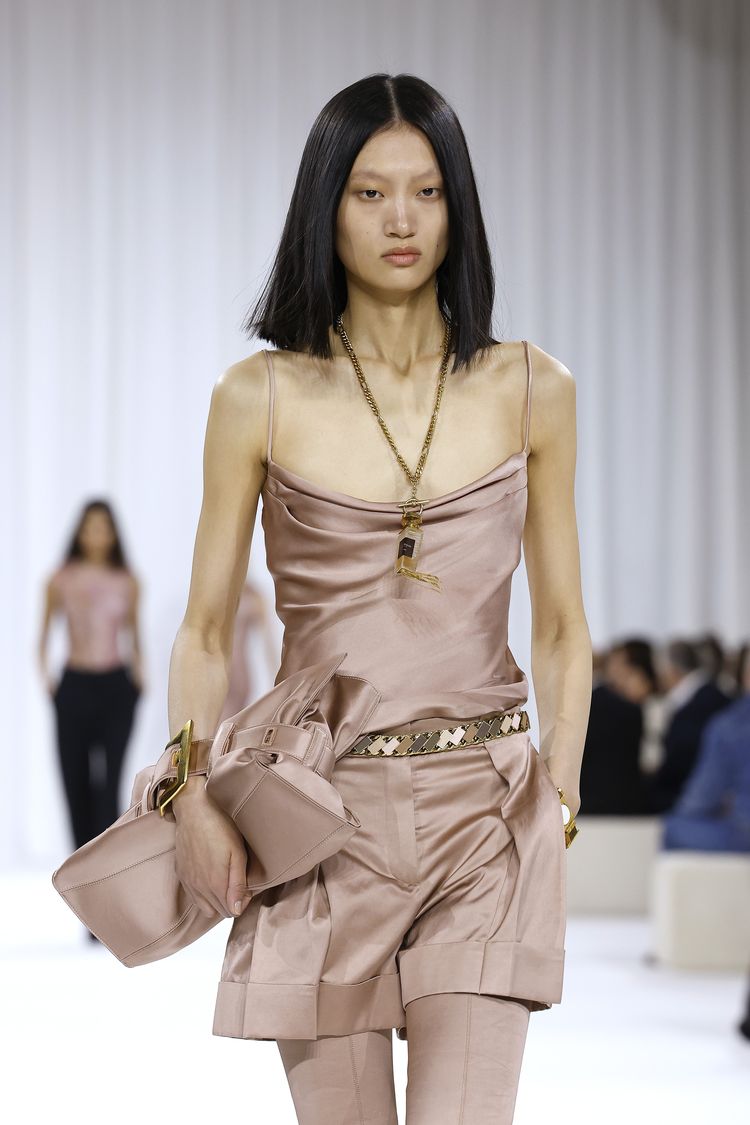 FOR EDITORIAL USE ONLY. Balmain - Paris Fashion Week. Ready to Wear. Spring/Summer 2025.