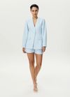 Short met plooidetails