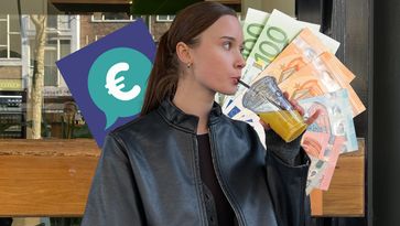 vriendinnen leila tikkie eten ziek