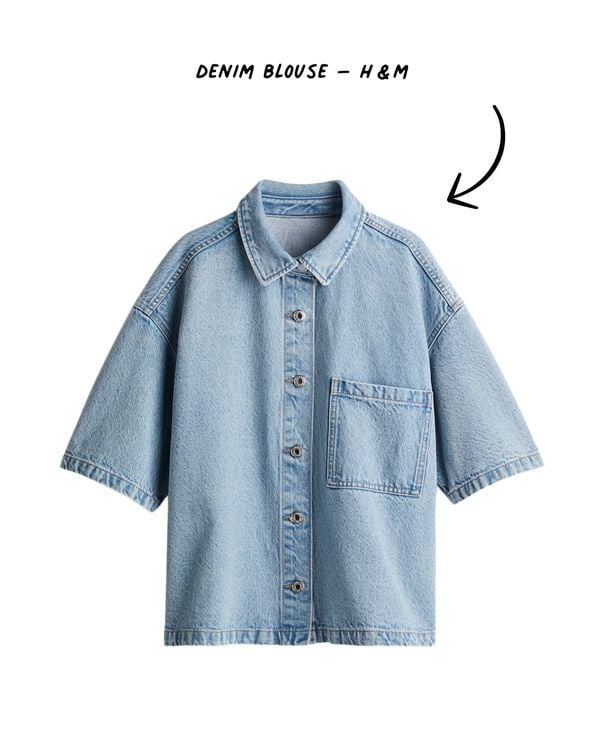 denim set viral h&m tiktok