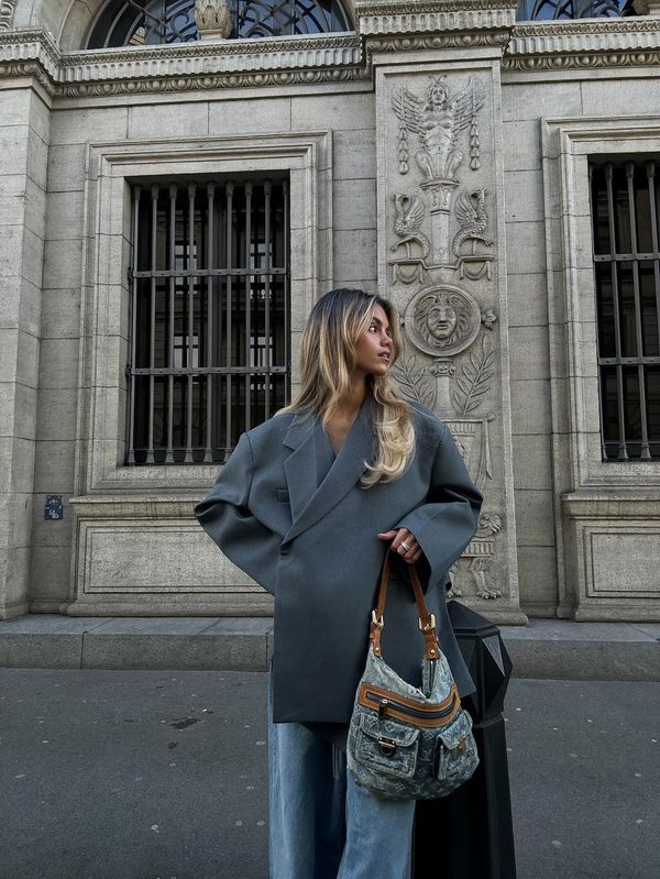 The Room Oversized Slit Blazer