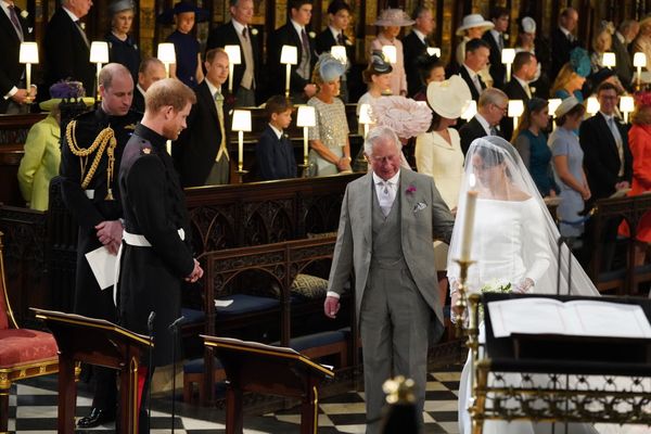 hoogtepunten royal wedding, prince charles en meghan markle