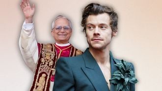 Harry Styles gespot bij nieuwe Paus Leo XIV Robert Prevost