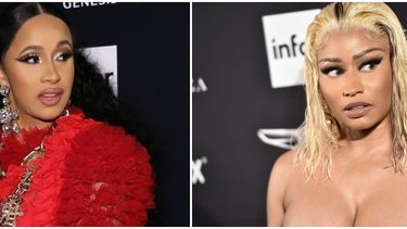 Cardi B Gooit Een Naaldhak Naar Nicki Minaj Tijdens Een Heftige Ruzie
