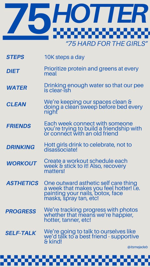 The 75 Hotter Challenge