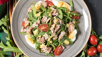 salade met tonijn