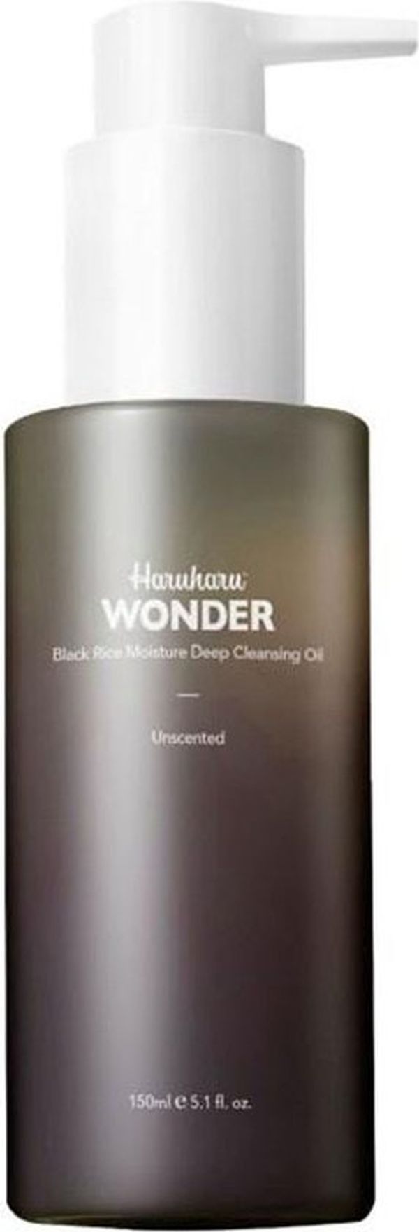haruharu wonder black rice moisture deep cleansing oil