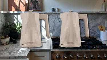 lidl waterkoker beige