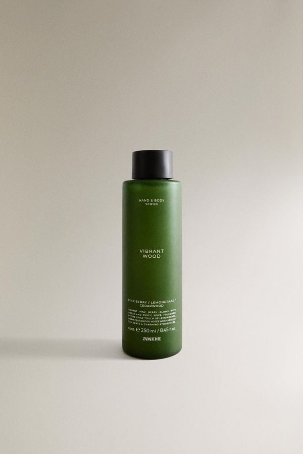 vibrant wood bodyscrub zara