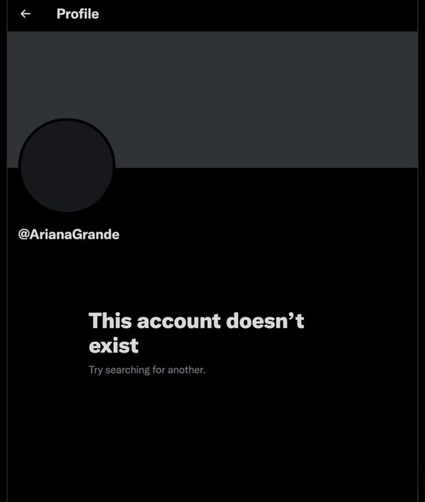 Ariana grande Twitter gedeactiveerd