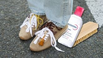 Suède schoenen schoonmaken