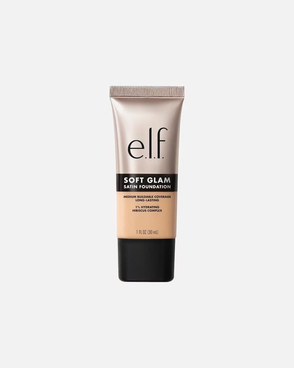 elf soft glam satin foundation